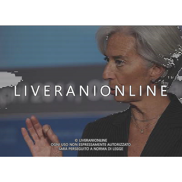 (110629) -- BEIJING, June 29, 2011 () -- File photo taken on April 28, 2011 shows French Minister of Economy, Finance and Industry Christine Lagarde attending a forum of Organization for Economic Cooperation and Development (OECD) in Paris, capital of France. The International Monetary Fund (IMF) announced on June 28 that it has selected French Finance Minister Christine Lagarde to serve as its next Managing Director. (/Gao Jing) (lr)