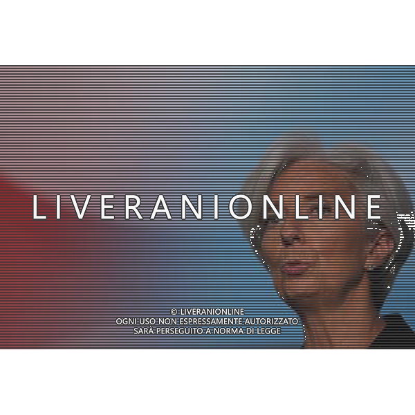 (110629) -- BEIJING, June 29, 2011 () -- File photo taken on April 28, 2011 shows French Minister of Economy, Finance and Industry Christine Lagarde attending a forum of Organization for Economic Cooperation and Development (OECD) in Paris, capital of France. The International Monetary Fund (IMF) announced on June 28 that it has selected French Finance Minister Christine Lagarde to serve as its next Managing Director. (/Gao Jing) (lr)