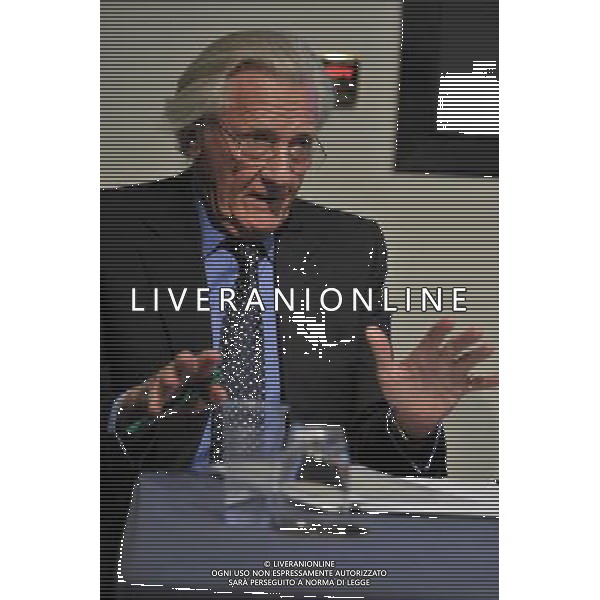 Lord Heseltine former Deputy Prime Minister speaks on the debate\' What role will business perform in the new era of public service delivery\' at the 2011 CBI Business Summit. Westminster, London. Photo shows: Lord Heseltine.