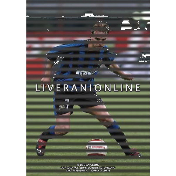 milano 14/04/2004 inter-marsiglia 0:1 quarti di finale di coppa UEFA 2003/04 nella foto van der meyde andy ph marco luzzani/ag aldo liverani s.a.s.