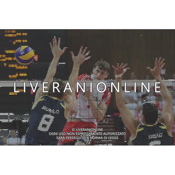 29.06.2011 KATOWICE - SPODEK (KATOWICE, SILESIA, POLAND -SPODEK ARENA), SIATKOWKA MEZCZYZN (VOLLEYBALL MEN\'S), (FIVB MEN\'S VOLLEYBALL), LIGA SWIATOWA 2011 (WORLD LEAGUE 2011) FAZA GRUPOWA (GROUP ROUND) MECZ POLSKA - BRAZYLIA )POLAND - BRASIL) NZ MURILO (L) PIOTR NOWAKOWSKI (C) FOTO KATARZYNA PLEWCZYNSKA/CYFRASPORT/NEWSPIX.PL --- Newspix.pl *** Local Caption *** www.newspix.pl mail us: info@newspix.pl call us: 0048 022 23 22 222 --- Polish Picture Agency by Ringier Axel Springer Poland