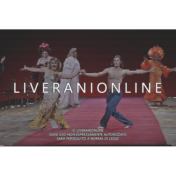 Les ballets C de la B perform the acclaimed Gardenia at Sadler\'s Wells. Photo shows: Griet Debacker and Hendrik Lebon.