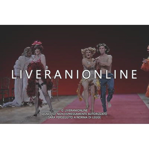 Les ballets C de la B perform the acclaimed Gardenia at Sadler\'s Wells. Photo shows: Vanessa Van Durme, Griet Debacker and Hendrik Lebon.