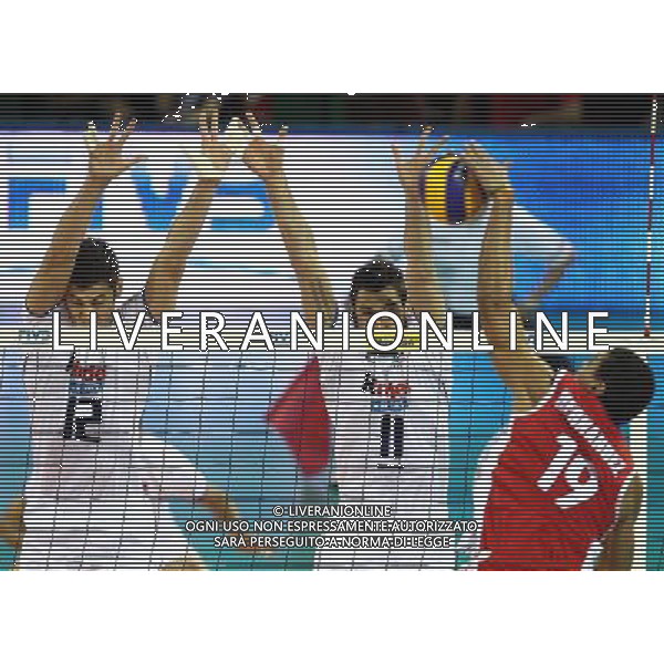 MODENA 01/07/2011 - ITALIA VS CUBA - VOLLEYBALL WORLD LEAGUE 2011 - NELLA FOTO: BUTI E SAVANI - FOTO FRANCESCA SOLI / AGENZIA ALDO LIVERANI