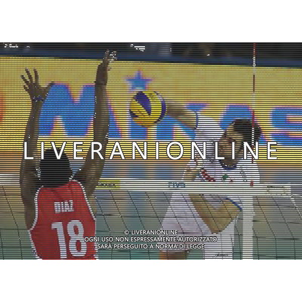 MODENA 01/07/2011 - ITALIA VS CUBA - VOLLEYBALL WORLD LEAGUE 2011 - NELLA FOTO: SAVANI - FOTO FRANCESCA SOLI / AGENZIA ALDO LIVERANI