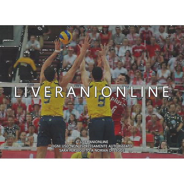 30.06.2011 KATOWICE - SPODEK, LIGA SWIATOWA 2011, RUNDA ELIMINACYJNA, GRUPA B, SIATKOWKA MEZCZYZN, GRUPA B, MECZ POLSKA - BRAZYLIA, MAREK KLIMEK/NEWSPIX/PL 30.06.2011 KATOWICE, SILESIA, POLAND, SPODEK ARENA, VOLLEYBALL WORLD LEAGUE 2011, PREELIMINARY ROUND, POOL B, VOLLEYBALL MEN\'S, GAME POLAND - BRAZIL, MAREK KLIMEK/NEWSPIX.PL VOLLEYBALL WORLD LEAGUE 2010 - PREELIMINARY ROUNDPOOL B GAME POLAND v BRAZIL --- Newspix.pl *** Local Caption *** www.newspix.pl mail us: info@newspix.pl call us: 0048 022 23 22 222 --- Polish Picture Agency by Ringier Axel Springer Poland