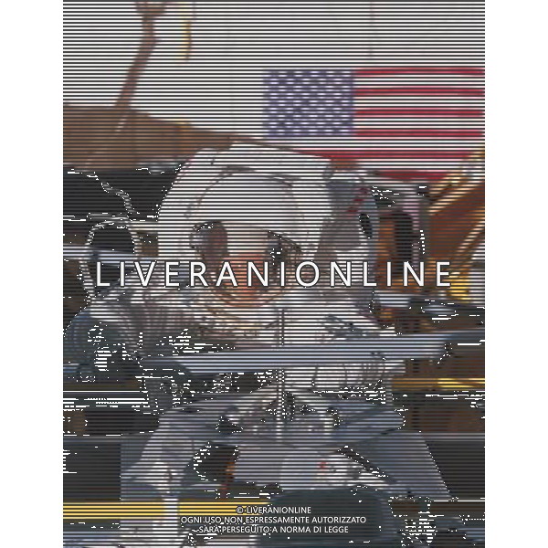 NELLA FOTO ASTRONAUTA NELLO SPAZIO AGENZIA ALDO LIVERANI IFC