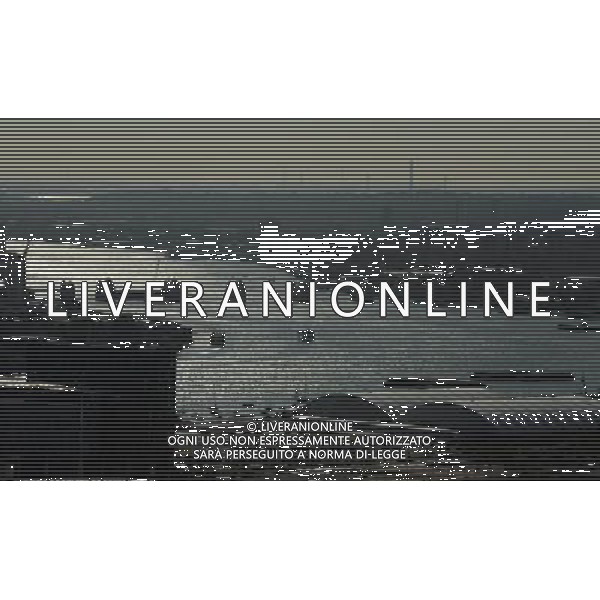 A general view of the O2 Arena, The River Thames and the Thames Barrier 29th June 2011 picture by Marc Larkin/Photoshot.