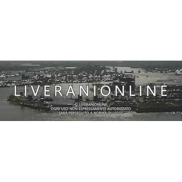 A general view of the O2 Arena, The River Thames and the Thames Barrier 29th June 2011 picture by Marc Larkin/Photoshot.