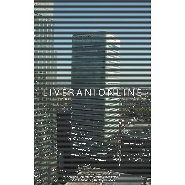 A general view of the HSBC Building in Canary Wharf and surrounding area\'s 29th June 2011 picture by Marc Larkin/Photoshot.