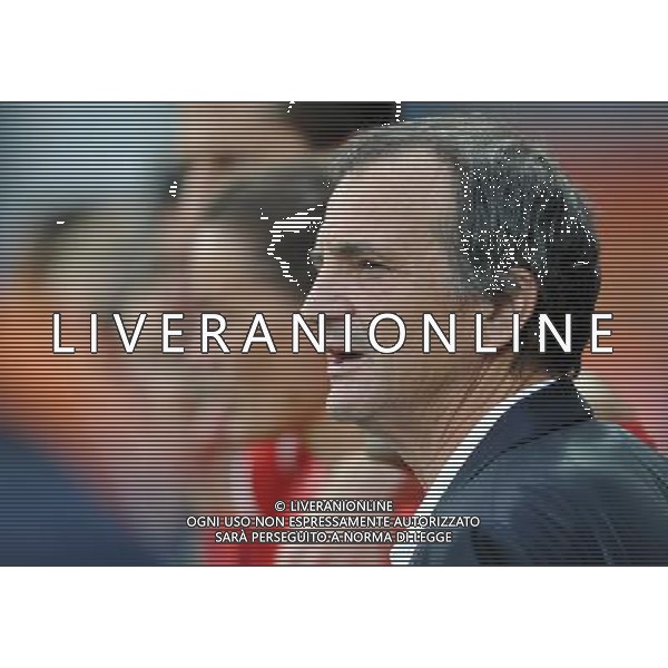 BOCHUM, July 1, 2011 France\'s coach Bruno Bini is seen prior to the second round Group A match between France and Canada at the FIFA Women\'s World Cup Germany 2011 in Bochum, Germany, June 30, 2011. France won the match 4 0. (/Ma Ning) (djj)