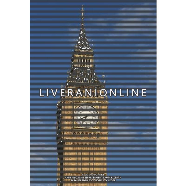 LONDRA NELLA FOTO IL BIG BEN AGENZIA ALDO LIVERANI IFC