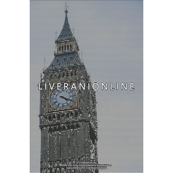 LONDRA NELLA FOTO IL BIG BEN AGENZIA ALDO LIVERANI