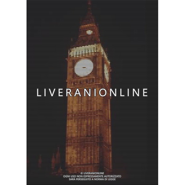 LONDRA NELLA FOTO IL BIG BEN AGENZIA ALDO LIVERANI IFC
