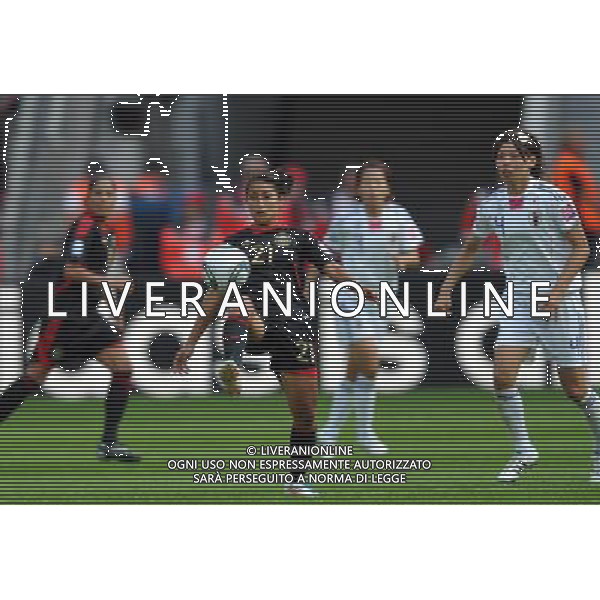 (110701) -- LEVERKUSEN, July 1, 2011 -- Stephany Mayor of Mexico controls the ball during the second round Group B match between Japan and Mexico at the FIFA Women\'s World Cup Germany 2011 in Leverkusen, Germany, July 1, 2011. Japan won 4-0.Ma Ning)(wll) ©PHOTOSHOT/Agenzia Aldo Liverani Sas - ITALY ONLY: GIAPPONE - MESSICO Campionati Mondiali di calcio femminile FIFA Cup Germania 2011