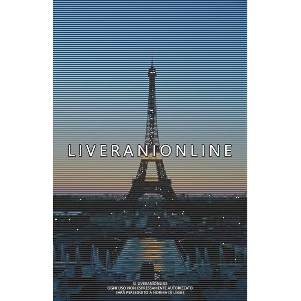 FRANCIA -PARIGI NELLA FOTO LA TORRE EIFFEL AGENZIA ALDO LIVERANI IFC
