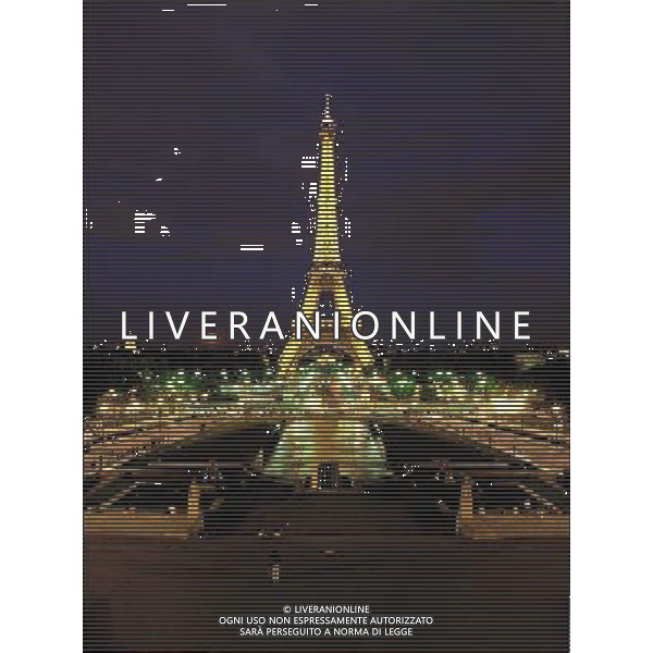 FRANCIA -PARIGI NELLA FOTO LA TORRE EIFFEL AGENZIA ALDO LIVERANI IFC