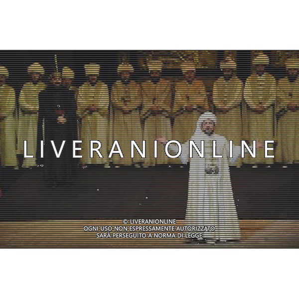 (110701) -- ISTANBUL, July 1, 2011 -- Actors perform on the first day of the 2nd International Istanbul Opera Festival in Istanbul, Turkey, July 1, 2011. The festival will last until July 21, hosting 19 opera shows at open air theaters and historic venues. Ma Yan)(wjd)