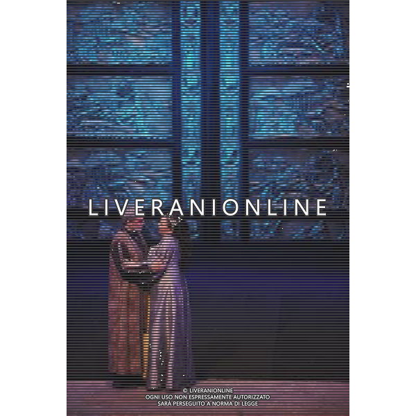 (110701) -- ISTANBUL, July 1, 2011 -- Actors perform on the first day of the 2nd International Istanbul Opera Festival in Istanbul, Turkey, July 1, 2011. The festival will last until July 21, hosting 19 opera shows at open air theaters and historic venues. Ma Yan)(wjd)