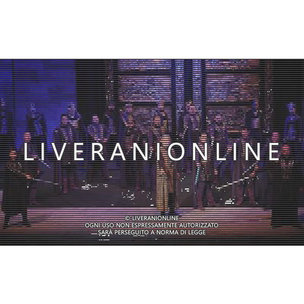 (110701) -- ISTANBUL, July 1, 2011 -- Actors perform on the first day of the 2nd International Istanbul Opera Festival in Istanbul, Turkey, July 1, 2011. The festival will last until July 21, hosting 19 opera shows at open air theaters and historic venues. Ma Yan)(wjd)