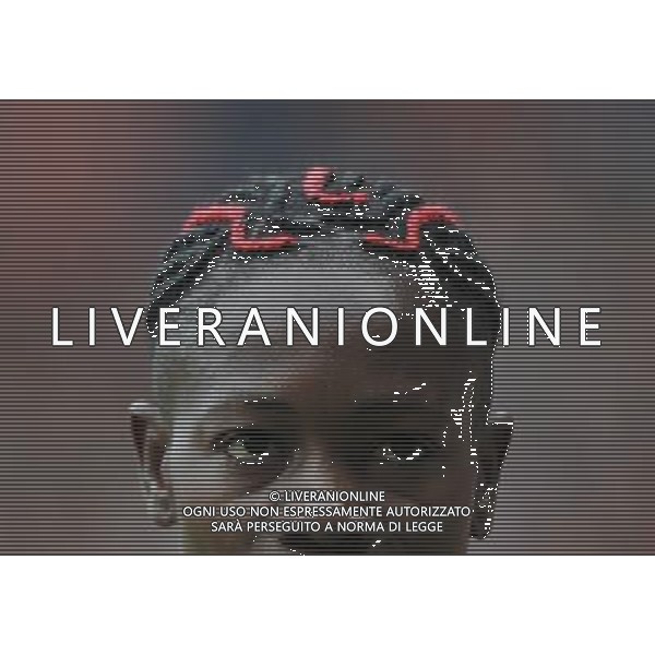 (110703) -- BOCHUM, July 3, 2011 () -- Anonman of Equatorial Guinea reacts during the second round Group D match between Australia and Equatorial Guinea at the FIFA Women\'s World Cup Germany 2011 in Bochum, Germany, July 3, 2011. (/Wu Wei)(wll)