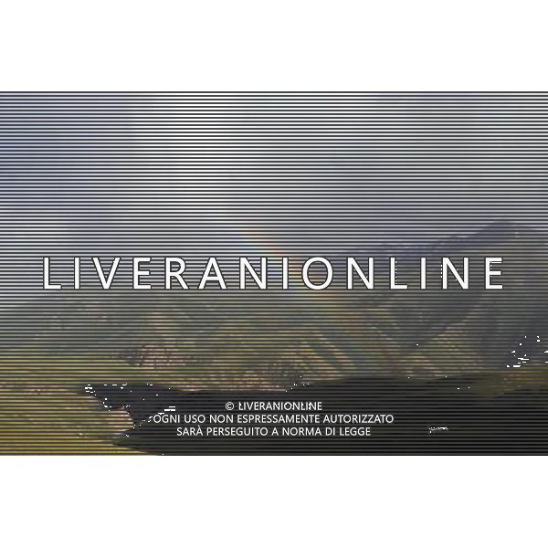 BISHKEK, July 1, 2011 Photo taken on June 30, 2011 shows the scenery of Naryn State, Kyrgyzstan. Kyrgyzstan, famous for its mountain and valley scenery with 90 percent of its territory more than 1,500 meters above sea level, is called \'Switzerland in central Asia\'. (/Sadat) (lr)