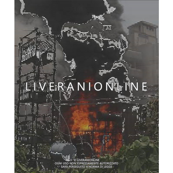 (110703) -- NEW DELHI, July 3, 2011 () -- Photo taken on July 3, 2011 shows a scene of the fire which broke out at Rajghat Thermal Power Station in New Delhi, India. A major fire broke out at a power sub-station near Rajghat in central Delhi Sunday, Indo-Asian News Service reported.(/Partha Sarkar) (zcc)