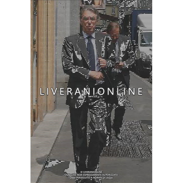 MILANO - 05/07/2011 MASSIMO MORATTI ARRIVA NELLA SEDE DELLA SARAS IL GIORNO DOPO LA RELAZIONE DI DEL PROCURATORE DELLA FIGC STEFANO PALAZZI RIGUARDANTE LO SCUDETTO 2005/2006 NELLA FOTO MASSIMO MORATTI PH.FIOCHI/ALDO LIVERANI SAS