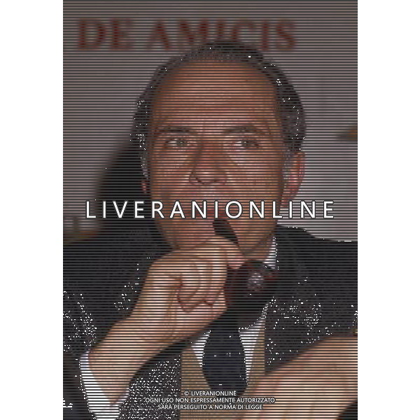Archivio - Enrico Manca (Roma, 27 novembre 1931 Ð Roma, 5 luglio 2011) giornalista e politico italiano. nella foto Enrico Manca ph.ARCHIVIO AGENZIA ALDO LIVERANI SAS