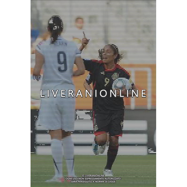 (110706) -- SINSHEIM, July 6, 2011 () -- Maribel Dominguez (R) of Mexico celebrates for a goal during the 3rd round Group B match against New Zealand at the FIFA Women\'s World Cup Germany 2011 in Sinsheim, Germany, July 5, 2011. (/Xu Liang)(lm)