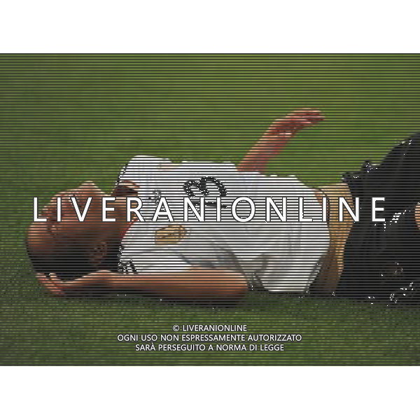 (110706) -- MOENCHENGLADBACH, July 6, 2011 () -- Celia Okoyino da Mbabi of Germany reacts during the third round Group A match between France and Germany at the FIFA Women\'s World Cup Germany 2011 in Moenchengladbach, Germany, July 5, 2011.(/Ma Ning)