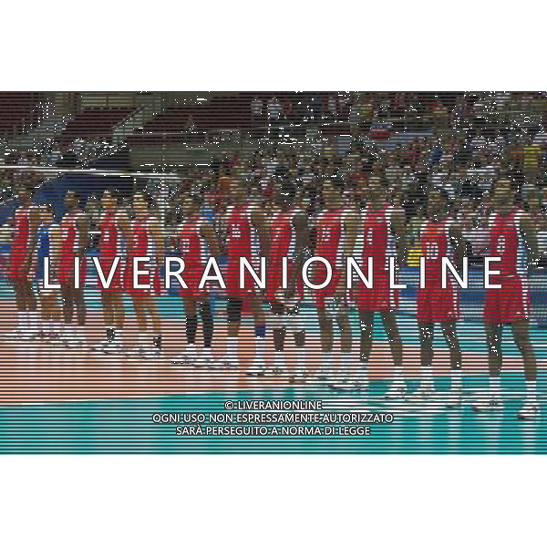 06.07.2011 - Gdansk , ERGO Arena , Siatkowka mezczyzn (Volleyball men\'s) , Finaly Ligi Swiatowej 2011 , FIVB World League Final 2011 , Brasil - Cuba N/Z Reprezantacja Kuby Fot. Mariusz Palczynski / Edytor.net / Newspix.pl --- Newspix.pl *** Local Caption *** www.newspix.pl mail us: info@newspix.pl call us: 0048 022 23 22 222 --- Polish Picture Agency by Ringier Axel Springer Poland