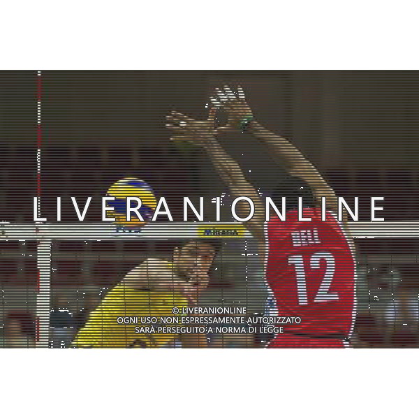 06.07.2011 - Gdansk , ERGO Arena , Siatkowka mezczyzn (Volleyball men\'s) , Finaly Ligi Swiatowej 2011 , FIVB World League Final 2011 , Brasil - Cuba N/Z Vissotto , Bell Fot. Mariusz Palczynski / Edytor.net / Newspix.pl --- Newspix.pl *** Local Caption *** www.newspix.pl mail us: info@newspix.pl call us: 0048 022 23 22 222 --- Polish Picture Agency by Ringier Axel Springer Poland