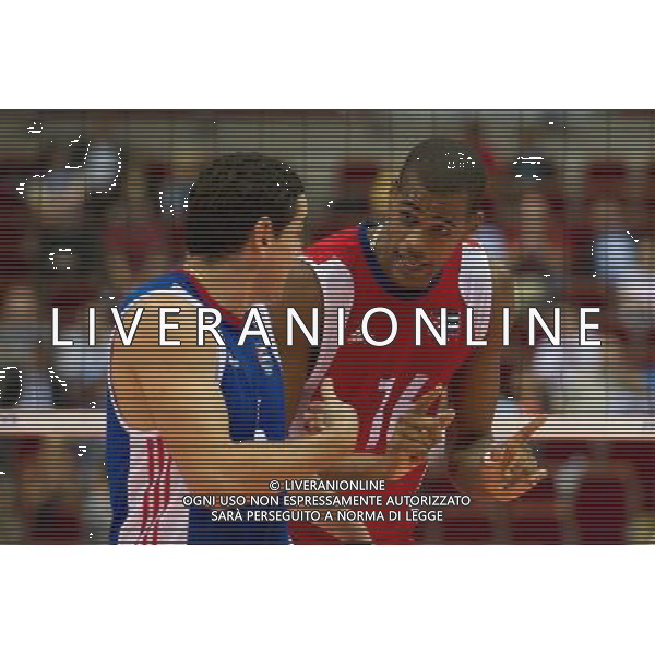 06.07.2011 - Gdansk , ERGO Arena , Siatkowka mezczyzn (Volleyball men\'s) , Finaly Ligi Swiatowej 2011 , FIVB World League Final 2011 , Brasil - Cuba N/Z Gutierrez , Mesa Fot. Mariusz Palczynski / Edytor.net / Newspix.pl --- Newspix.pl *** Local Caption *** www.newspix.pl mail us: info@newspix.pl call us: 0048 022 23 22 222 --- Polish Picture Agency by Ringier Axel Springer Poland