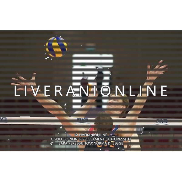 06.07.2011 - Gdansk , ERGO Arena , Siatkowka mezczyzn (Volleyball men\'s) , Finaly Ligi Swiatowej 2011 , FIVB World League Final 2011 , USA - Russia N/Z David Lee , Dmitriy Muserskiy Fot. Mariusz Palczynski / Edytor.net/NEWSPIX.PL --- Newspix.pl *** Local Caption *** www.newspix.pl mail us: info@newspix.pl call us: 0048 022 23 22 222 --- Polish Picture Agency by Ringier Axel Springer Poland