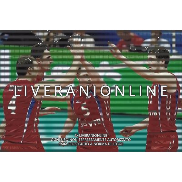 06.07.2011 GDANSK ERGO ARENA SIATKOWKA FINAL LIGI SWIATOWEJ 2011 LIGA SWIATOWA VOLLEYBALL WORLD LEAGUE FINALS 2011 ROSJA - USA (RUSSIA VS. USA) N/Z SERGEY GRANKIN FOT LUKASZ LASKOWSKI / PRESSFOCUS NEWSPIXPL --- Newspix.pl *** Local Caption *** www.newspix.pl mail us: info@newspix.pl call us: 0048 022 23 22 222 --- Polish Picture Agency by Ringier Axel Springer Poland