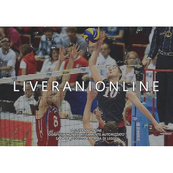 06.07.2011 GDANSK ERGO ARENA SIATKOWKA FINAL LIGI SWIATOWEJ 2011 LIGA SWIATOWA VOLLEYBALL WORLD LEAGUE FINALS 2011 ROSJA - USA (RUSSIA VS. USA) N/Z BRIAN THORTON FOT LUKASZ LASKOWSKI / PRESSFOCUS NEWSPIXPL --- Newspix.pl *** Local Caption *** www.newspix.pl mail us: info@newspix.pl call us: 0048 022 23 22 222 --- Polish Picture Agency by Ringier Axel Springer Poland