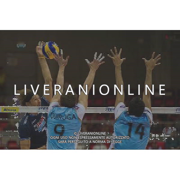 06.07.2011 - Gdansk , ERGO Arena , Siatkowka mezczyzn (Volleyball men\'s) , Finaly Ligi Swiatowej 2011 , FIVB World League Final 2011 , Argentina - Italy N/Z Michal Lasko , Rodrigo Quiroga , Pablo Crer Fot. Mariusz Palczynski / Edytor.net / Newspix.pl --- Newspix.pl *** Local Caption *** www.newspix.pl mail us: info@newspix.pl call us: 0048 022 23 22 222 --- Polish Picture Agency by Ringier Axel Springer Poland