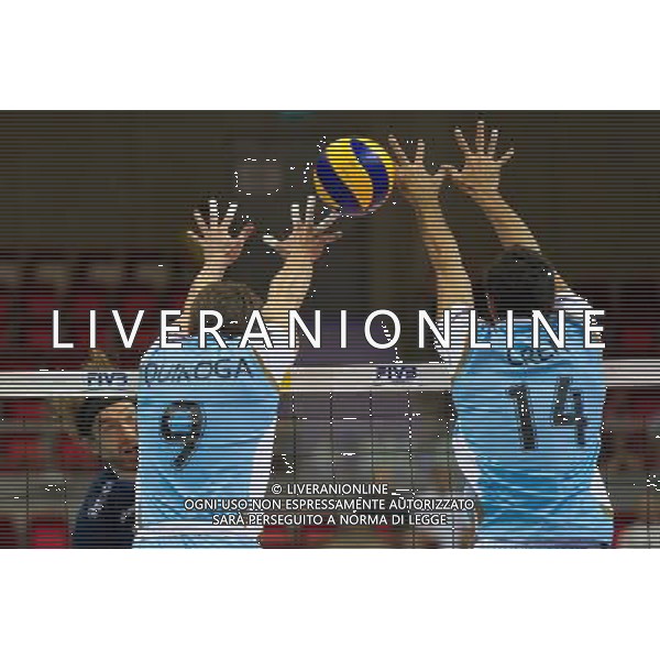 06.07.2011 - Gdansk , ERGO Arena , Siatkowka mezczyzn (Volleyball men\'s) , Finaly Ligi Swiatowej 2011 , FIVB World League Final 2011 , Argentina - Italy N/Z Lasko , Quiroga , Crer Fot. Mariusz Palczynski / Edytor.net / Newspix.pl --- Newspix.pl *** Local Caption *** www.newspix.pl mail us: info@newspix.pl call us: 0048 022 23 22 222 --- Polish Picture Agency by Ringier Axel Springer Poland