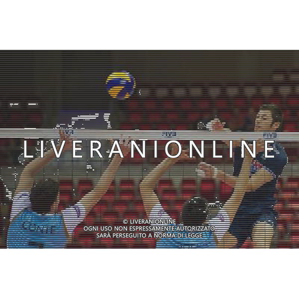 06.07.2011 - Gdansk , ERGO Arena , Siatkowka mezczyzn (Volleyball men\'s) , Finaly Ligi Swiatowej 2011 , FIVB World League Final 2011 , Argentina - Italy N/Z Conte , Sole Fot. Mariusz Palczynski / Edytor.net / Newspix.pl --- Newspix.pl *** Local Caption *** www.newspix.pl mail us: info@newspix.pl call us: 0048 022 23 22 222 --- Polish Picture Agency by Ringier Axel Springer Poland