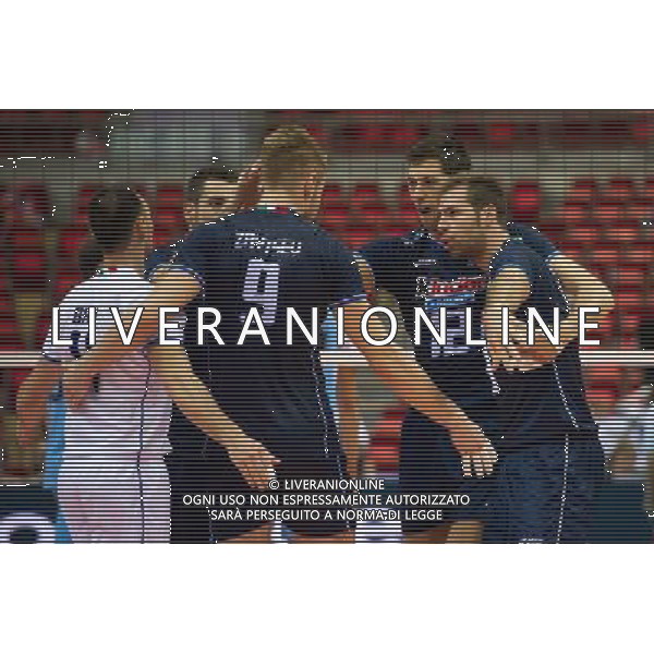 06.07.2011 - Gdansk , ERGO Arena , Siatkowka mezczyzn (Volleyball men\'s) , Finaly Ligi Swiatowej 2011 , FIVB World League Final 2011 , Argentina - Italy N/Z Siatkarze Wloch Fot. Mariusz Palczynski / Edytor.net / Newspix.pl --- Newspix.pl *** Local Caption *** www.newspix.pl mail us: info@newspix.pl call us: 0048 022 23 22 222 --- Polish Picture Agency by Ringier Axel Springer Poland