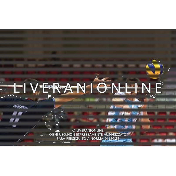 06.07.2011 - Gdansk , ERGO Arena , Siatkowka mezczyzn (Volleyball men\'s) , Finaly Ligi Swiatowej 2011 , FIVB World League Final 2011 , Argentina - Italy N/Z Savani , Conte Fot. Mariusz Palczynski / Edytor.net / Newspix.pl --- Newspix.pl *** Local Caption *** www.newspix.pl mail us: info@newspix.pl call us: 0048 022 23 22 222 --- Polish Picture Agency by Ringier Axel Springer Poland
