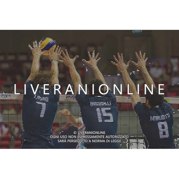 06.07.2011 - Gdansk , ERGO Arena , Siatkowka mezczyzn (Volleyball men\'s) , Finaly Ligi Swiatowej 2011 , FIVB World League Final 2011 , Argentina - Italy N/Z Lasko , Birarelli , Maruotti Fot. Mariusz Palczynski / Edytor.net / Newspix.pl --- Newspix.pl *** Local Caption *** www.newspix.pl mail us: info@newspix.pl call us: 0048 022 23 22 222 --- Polish Picture Agency by Ringier Axel Springer Poland