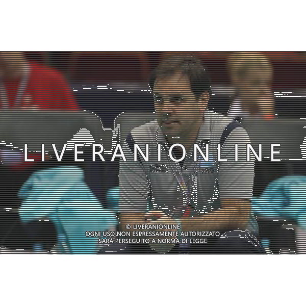 06.07.2011 GDANSK , ERGO ARENA , SIATKOWAK , LIGA SWIATOWA 2011 , FAZA FINALOWA , GRUPA E , MECZ ARGENTYNA - WLOCHY , VOLLEYBALL , FIVB MEN\'S VOLLEUBALL WORLD LEAGUE 2011, FINAL ROUND , POOL E , GAME BETWEEN ARGENTINA - ITALY N/Z: JAVIER WEBER (ARG) TRENER / HEAD COACH FOTO JAKUB PIASECKI / CYFRASPORT / NEWSPIX.PL --- Newspix.pl *** Local Caption *** www.newspix.pl mail us: info@newspix.pl call us: 0048 022 23 22 222 --- Polish Picture Agency by Ringier Axel Springer Poland