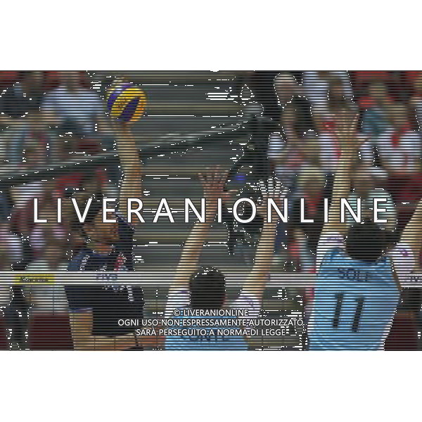 06.07.2011 GDANSK , ERGO ARENA , SIATKOWAK , LIGA SWIATOWA 2011 , FAZA FINALOWA , GRUPA E , MECZ ARGENTYNA - WLOCHY , VOLLEYBALL , FIVB MEN\'S VOLLEUBALL WORLD LEAGUE 2011, FINAL ROUND , POOL E , GAME BETWEEN ARGENTINA - ITALY N/Z: (L) MICHAL LASKI (ITA) FOTO JAKUB PIASECKI / CYFRASPORT / NEWSPIX.PL --- Newspix.pl *** Local Caption *** www.newspix.pl mail us: info@newspix.pl call us: 0048 022 23 22 222 --- Polish Picture Agency by Ringier Axel Springer Poland