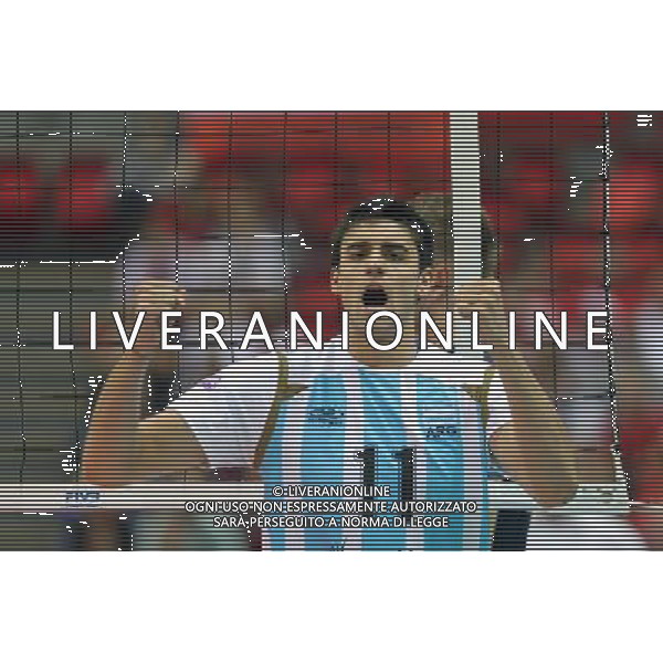 06.07.2011 GDANSK-SOPOT;ENERGO ARENA (GDANSK-SOPOT POLAND -ENERGO ARENA), SIATKOWKA MEZCZYZN (VOLLEYBALL MEN\'S), LIGA SWIATOWA 2011 - FINALY GRUPA E ( VOLLEYBALL WORLD LEAGUE 2011 - FINALS POOL E), MECZ ARGENTYNA-WLOCHY (GAME ARGENTINA-ITALY) NZ CRISTIAN SAVANI FOTO LUKASZ GROCHALA/ CYFRASPORT / NEWSPIX.PL --- Newspix.pl *** Local Caption *** www.newspix.pl mail us: info@newspix.pl call us: 0048 022 23 22 222 --- Polish Picture Agency by Ringier Axel Springer Poland
