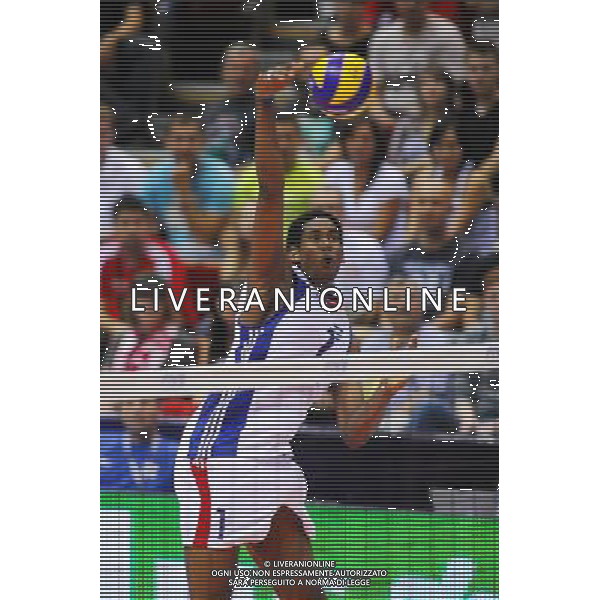 07.07.2011 GDANSK ERGO ARENA SIATKOWKA FINAL LIGI SWIATOWEJ 2011 LIGA SWIATOWA VOLLEYBALL WORLD LEAGUE FINALS 2011 MECZ KUBA - ROSJA (CUBA VS. RUSSIA) N/Z LEON VENERO WILFREDO FOT PIOTR MATUSEWICZ / PRESSFOCUS NEWSPIXPL --- Newspix.pl *** Local Caption *** www.newspix.pl mail us: info@newspix.pl call us: 0048 022 23 22 222 --- Polish Picture Agency by Ringier Axel Springer Poland