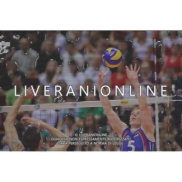 07.07.2011 GDANSK ERGO ARENA SIATKOWKA FINAL LIGI SWIATOWEJ 2011 LIGA SWIATOWA VOLLEYBALL WORLD LEAGUE FINALS 2011 MECZ KUBA - ROSJA (CUBA VS. RUSSIA) N/Z SERGEY GRANKIN FOT PIOTR MATUSEWICZ / PRESSFOCUS NEWSPIXPL --- Newspix.pl *** Local Caption *** www.newspix.pl mail us: info@newspix.pl call us: 0048 022 23 22 222 --- Polish Picture Agency by Ringier Axel Springer Poland