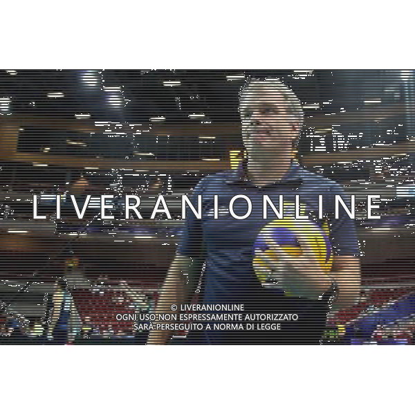 07.07.2011 GDANSK , ERGO ARENA , SIATKOWAK , 06-10.07.2011 LIGA SWIATOWA 2011 , FAZA FINALOWA , GRUPA F , MECZ USA - BRAZYLIA , VOLLEYBALL , FIVB MEN\'S VOLLEUBALL WORLD LEAGUE 2011, FINAL ROUND , POOL F , GAME BETWEEN USA - BRAZIL N/Z: BERNANDO REZENDE (BRA) TRENER / HEAD COACH FOTO JAKUB PIASECKI / CYFRASPORT / NEWSPIX.PL --- Newspix.pl *** Local Caption *** www.newspix.pl mail us: info@newspix.pl call us: 0048 022 23 22 222 --- Polish Picture Agency by Ringier Axel Springer Poland