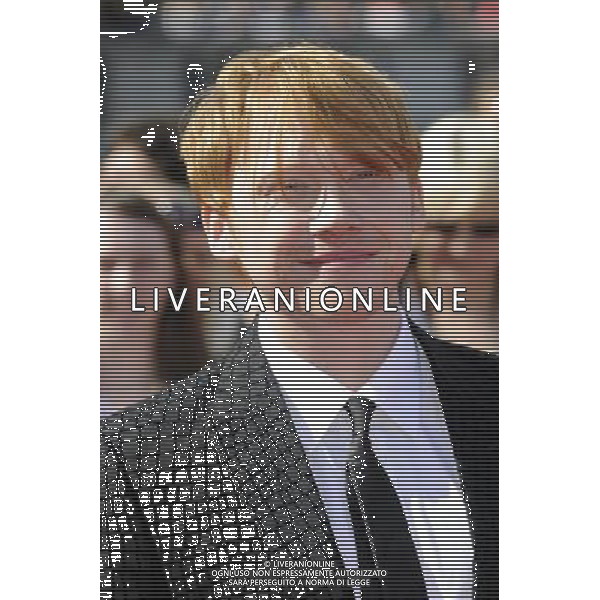 Actor Rupert Grint arrives at the World Premiere of \'Harry Potter And The Deathly Hallows Part 2\' in Trafalgar Square on July 7, 2011 in London, England.